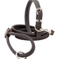 Rolled Soft Leather Dog Collar Brown