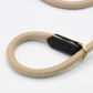 D&H Traditional Cotton Rope Slip Lead Black