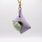 D&H PooSh - Soft Leather Poo Bag Dispenser Lilac