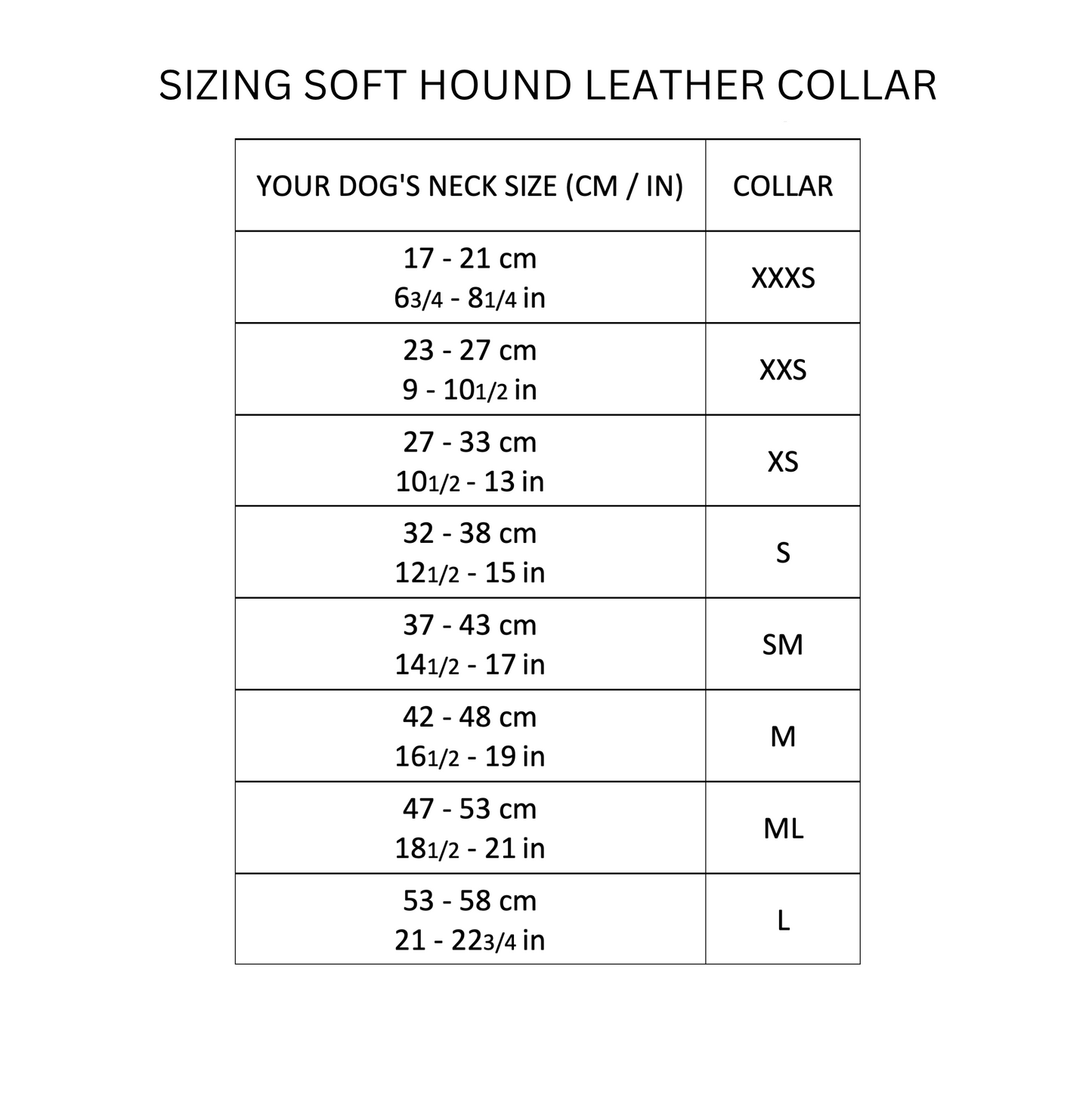 Soft Leather Hound Collar Lilac