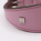 Soft Leather Hound Collar Pink